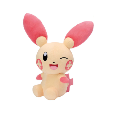 Officiële Pokemon knuffel Plusle +/- 31cm Banpresto Shippo Mitemite